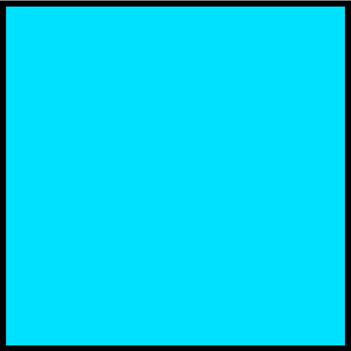 bright light blue color