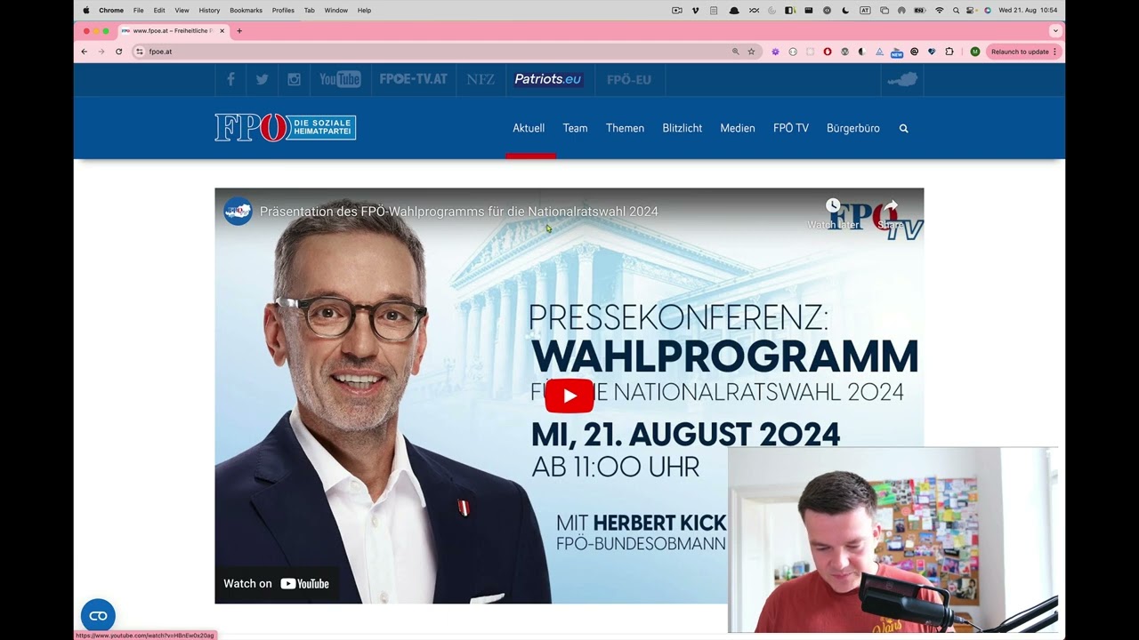 Website accessibility reaction videos (in German) - Manuel Matuzovic